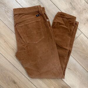 Lucky Brand Corduroy Pants in Warm Brown